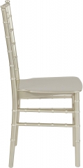 Gold color Resin Stacking chiavari tiffany chair