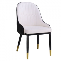Antique Shell Dining Chairs Armchairs Velvet Upholstered Side Chairs Modern Chairs with Steel Legs and Backrest for Kitchen Dining Room Living Room