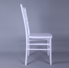 White color cross back chair Diamond back chair Chiavari Chair for Event, Rental or Dining Room