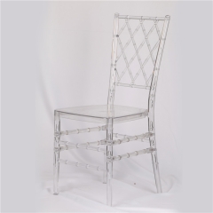 Transparent / Clear Diamond Chiavari Chair for Event, Rental or Dining Room
