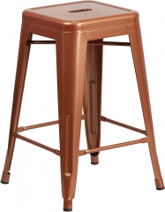 Commerical Grade Tabouret Bar Stool 30 Inches Industrial Stackable Dining Cafe Restaurant Cafeteria Bistro Tolix Metal Bar Stool Chair