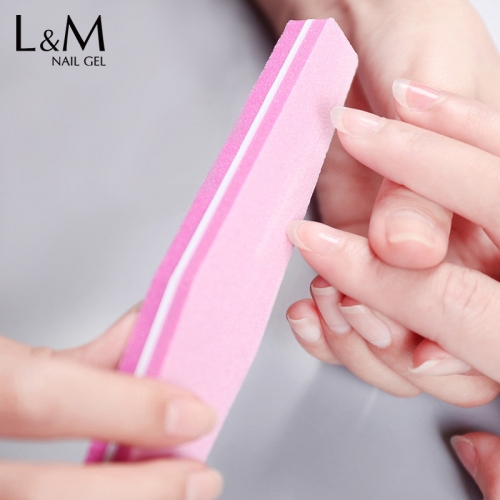 【Nail Tools Buffer File】Sponge-Manicure Nail-Files Sanding-Block Double-Sided