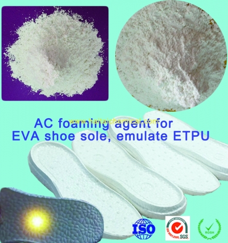 Special White AC foaming agent for EVA Injection Shoe middlesole