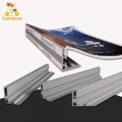 lightbox aluminum frameless light box profiles lightbox wall profile aluminium strip advertising material