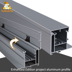 120mm depth thickend front open aluminum fabric frame