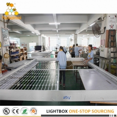 160mm double side light box for exhibition