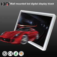 47inch new product wall mounted led digital display kiosk network touch screen advertising player