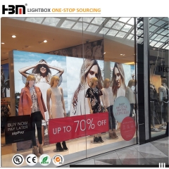 advertising lighted panel bill board textile led lightbox for indoor