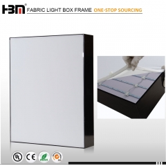 exhibition trade show signage aluminum frameless SEG photography light box LED display