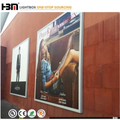 Outdoor Fabric Light Box Slim Snap Frame Light Box Unlighted Photography Display Advertising