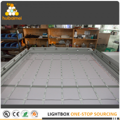 Factory price 80mm thinck snap open aluminum profile advertising outdoor led light box