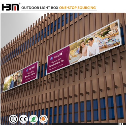 large advertising frame SEG aluminum profile of led light box