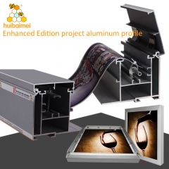 Manufacturing large front open waterproof outdoor advertising fabric light box