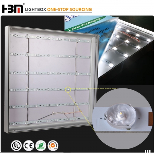 MOQ = 1 meter SMD3030 DC24V LED light lattice strips backlit source