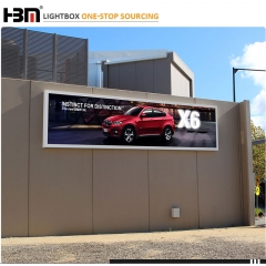 billboard advertising equipment outdoor led tension fabric advertising display stand
