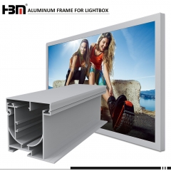 100mm anodized aluminum extrusion profiles waterproof led outdoor light box