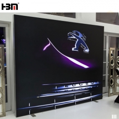 Trade Fair advertising light box 100mm double sided aluminum frameless fabric illuminate light box