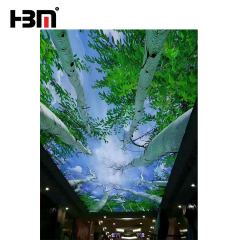China custom aluminum profile led strip frameless ceiling light box advertising