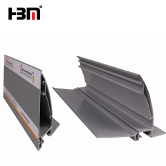 80mm aluminum anodized profile extrusion frame for square waterproof advertising fabric light box