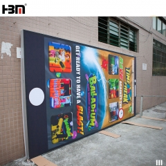 10cm HBM brand wall mounted backlit advertising light box display