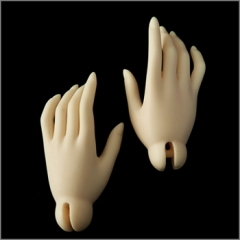 1/3 girls\' Orchid hands