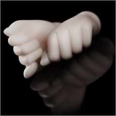 1/4 girls\' hands(fist shaped)II