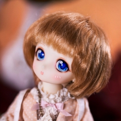 1/6 golden & brown short hair