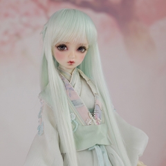 1/4 Bjd Mid-Long Hair/Green