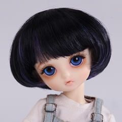 1/6 cutey purple short wig