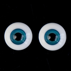 16mm simulate pupil ocean-blue eye