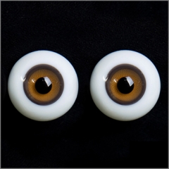 18MM Brown Yellow Stripped Eyes