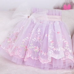 1/3 Youth retro high-waisted bubble skirt