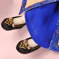 1/6 bjd Black lucky ancient shoes