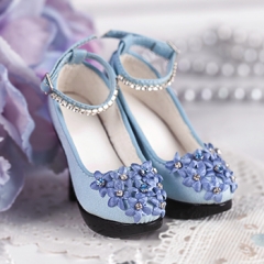 1/3 Dreamy high heels/deep blue