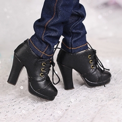 1/3 girl black shoes