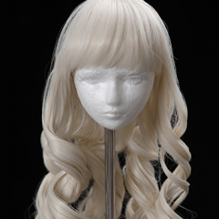 1/3 butter blond curls wig