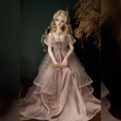 1/3 58 Vintage ball gown  - Dark Blush