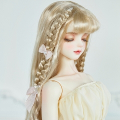 Milk golden twist braid loli curls