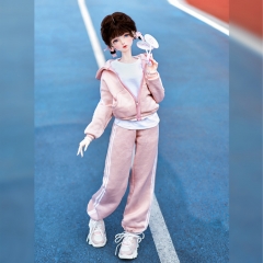1/3 youth pink sportswear fullset