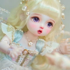 1/6 BB Dress suit - Sea Salt Butterfly Pea Flower