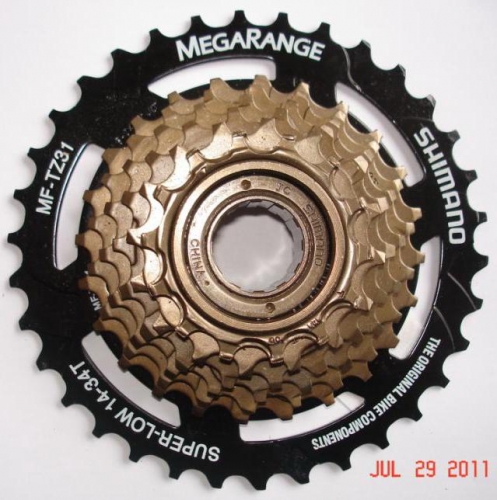 7 Speed  14-34Teeth  Shimano Freewheel