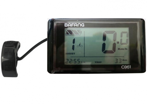 Bafang central kit bbs01-bbs02-BBSHD C961 LCD display(36V/48V)