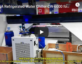 特域冷水機CW-6000冷卻聚氨酯發泡密封點膠機