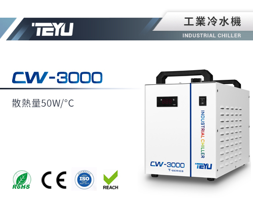 CW-3000散熱型工業冷水機