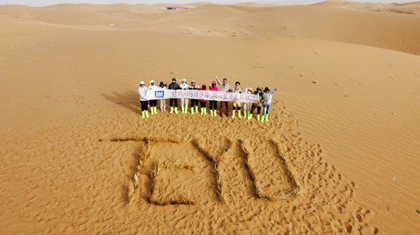 風沙礪行,心向未來——特域團隊騰格裏沙漠徒步團建紀實