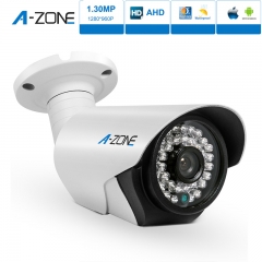 A-ZONE HD 1.30MP étanche à la balle fixe Objectif Vision nocturne 960P Home CCTV Surveillance Camera