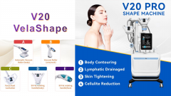 LPG Velashape 5 in 1 Vacuum Roller Slimming machine Y2224 Rolling Massage + Negative Pressure + Radio Frequency + 80K Cavitation + NearInfrared Laser