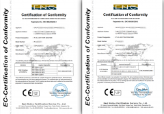 Certificate authentication EMC LVD certificate A2181 for machine
