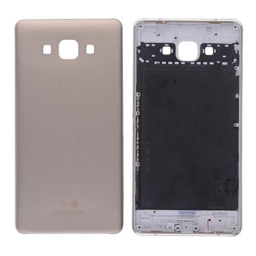 Rear Housing Replacement for Galaxy A7 / A700- Champagne Gold
