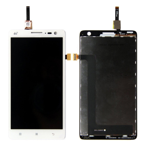 LCD Display + Touch Screen Digitizer Assembly Replacement for Lenovo S810t(White)
